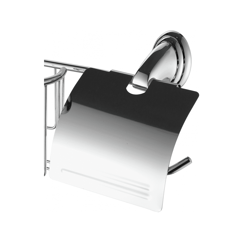 Держатель для освежителя воздуха и туалетной бумаги Fashun A1503-1 сбоку