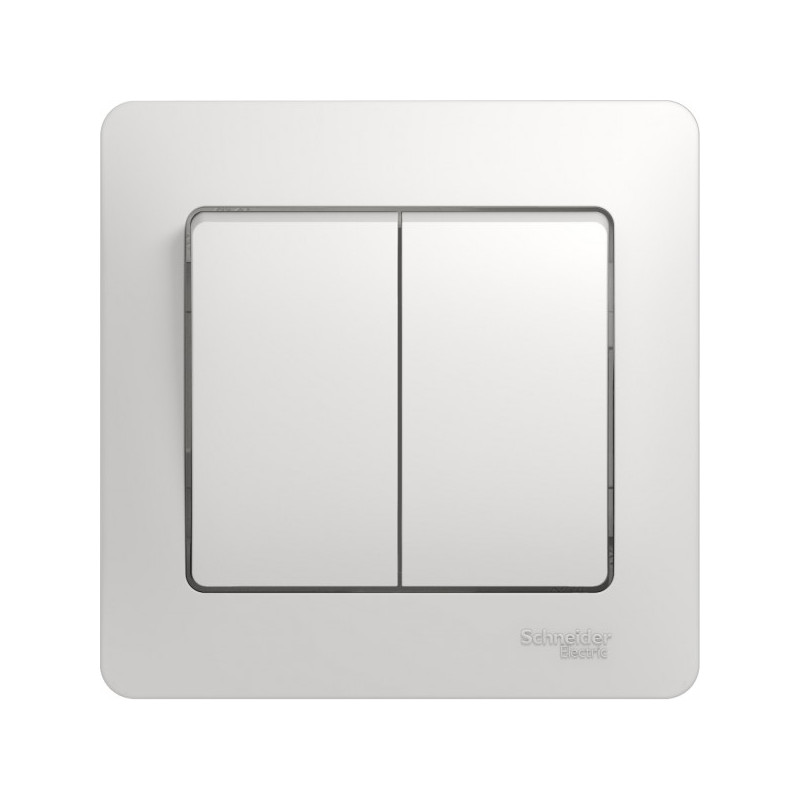 Выключатель Schneider Electric Glossa GSL000152 белый