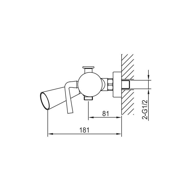 Смеситель Ahti Turku TU405001 хром размер