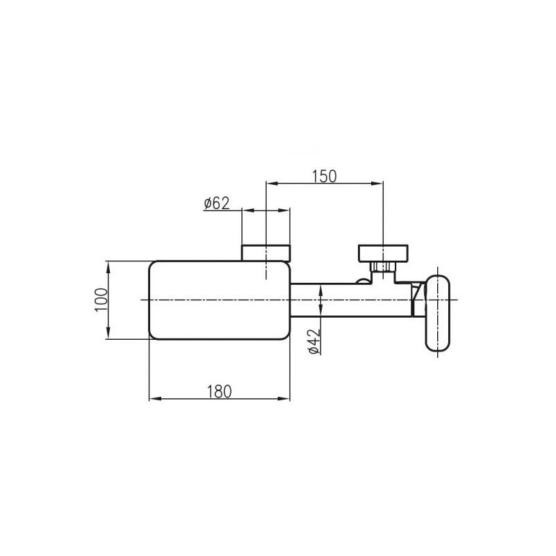 Смеситель Ahti Naantali NT305000 хром схема