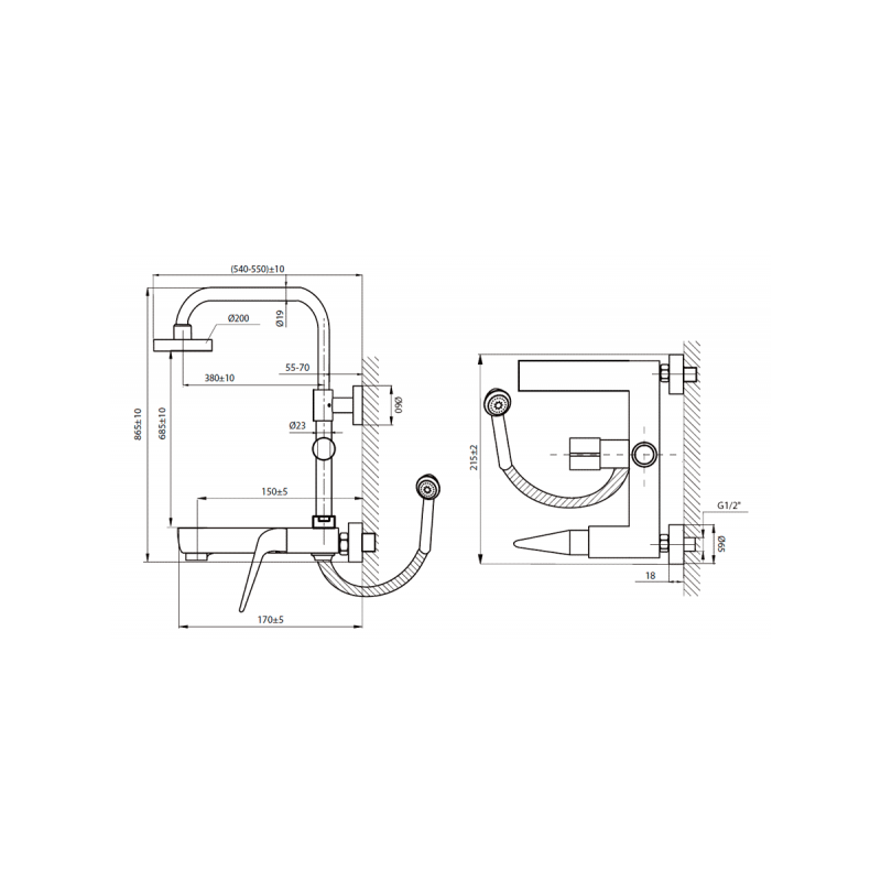 Душевая система Ahti Lappi LP403101 схема