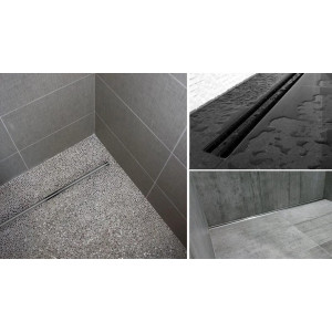 Трап для душа Rea Neo Slim Pro REA-G8401 в ванной