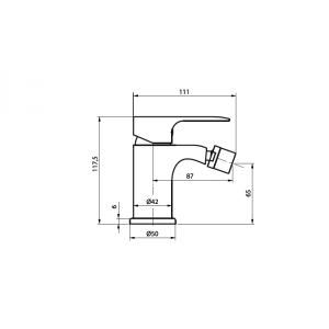 Смеситель Ahti Ivalo IL501001 хром схема
