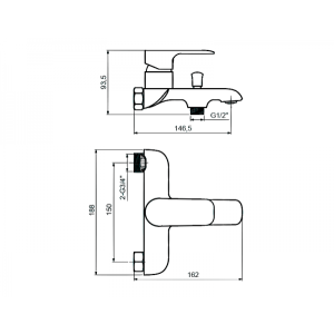 Смеситель Ahti Ivalo IL405001 хром