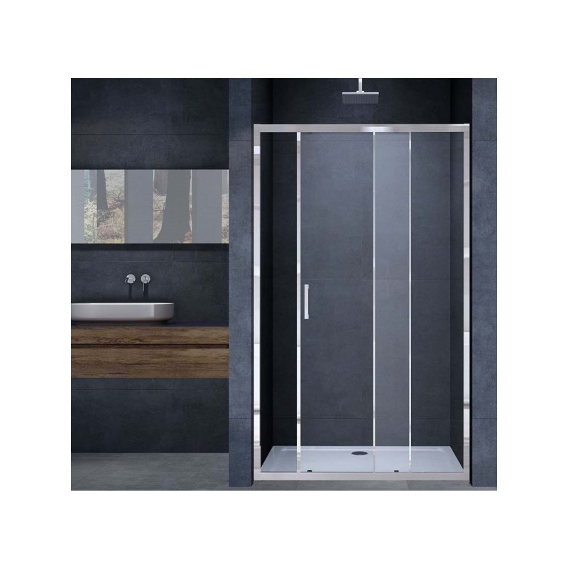 Душевая дверь Vincea Alpha VDS-3AL110CL в интерьере