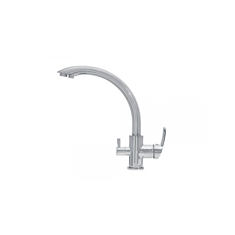 Смеситель Ahti Kemi KM803015 хром вид сбоку