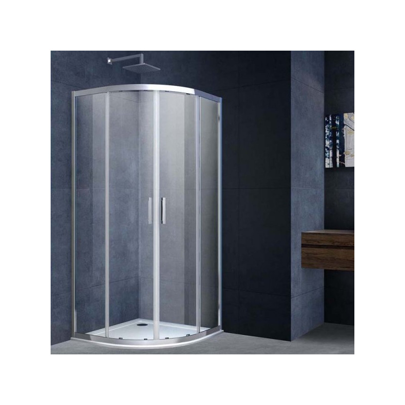 Душевой уголок Vincea 80x80 VSQ-3AL800CL в интерьере