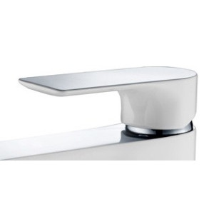 Смеситель Ahti Sipoo SB201101 белый рычаг