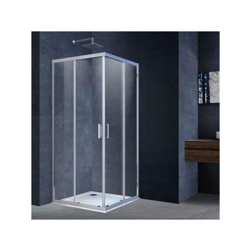 Душевой уголок Vincea Alpha 80x80 VSS-3AL800CL в интерьере