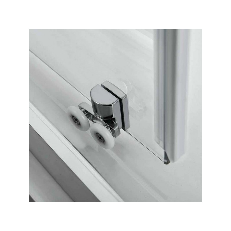 Душевой уголок Vincea Alpha 80x80 VSS-3AL800CL нижние ролики