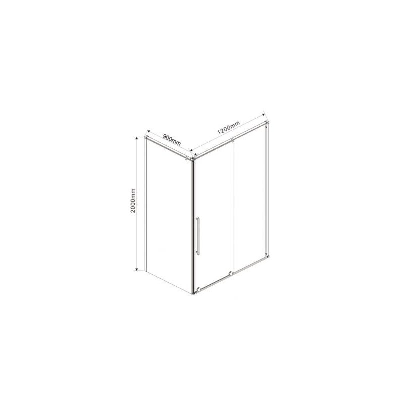 Душевой уголок Vincea Arno 120x90 VSR-1A9012CL параметры