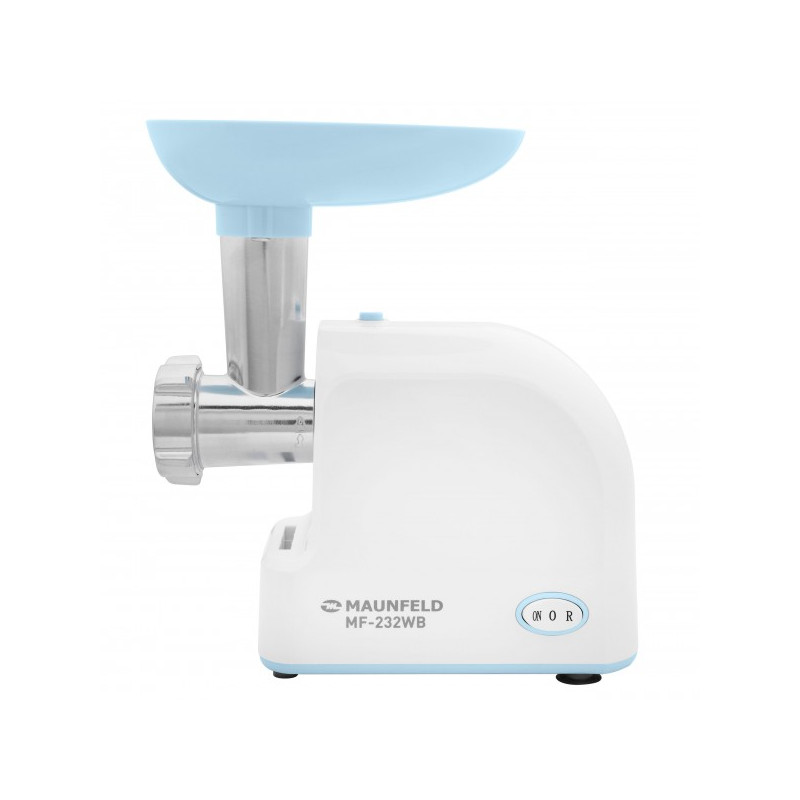 Мясорубка Maunfeld MF-232WB вид сбоку