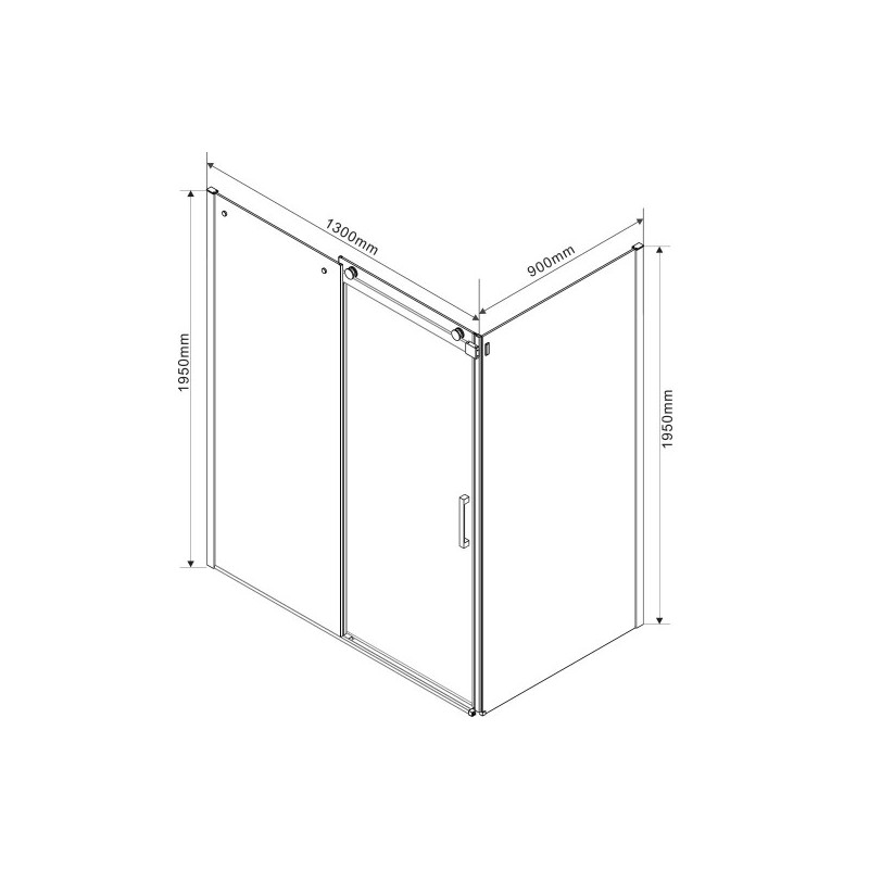 Душевой уголок Vincea Como 130x90 VSR-1C9013CL параметры