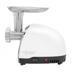 Мясорубка Maunfeld MF-233WT вид сбоку