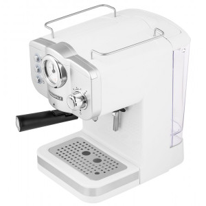 Кофеварка Maunfeld MF-735WH Pro сбоку