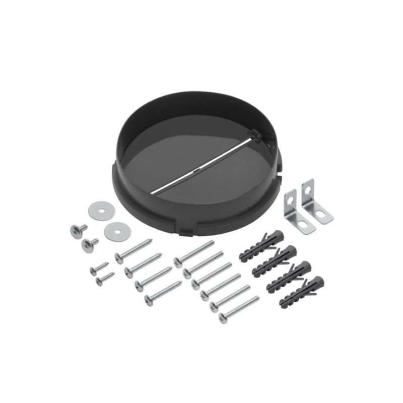 Вытяжка HOMSair Flat 60 Glass Black комплект