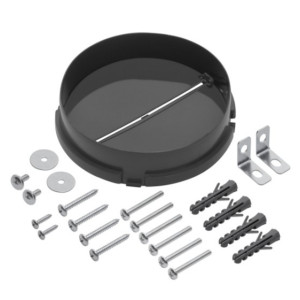 Вытяжка HOMSair Flat 60 Glass Black комплект