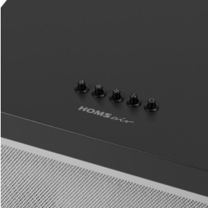 Вытяжка HOMSair Phlox Push 40 Black кнопки