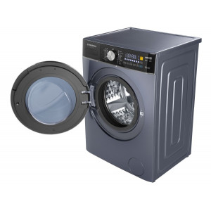 Стиральная машина Maunfeld MFWD14106SB03 с открытой дверью