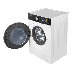 Стиральная машина Maunfeld MFWD14106WH03 с открытой дверью