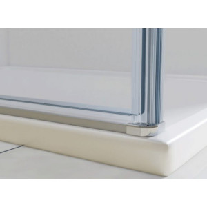 Душевой уголок Vincea Extra 90x90 VSR-1E809090CL установка на поддон