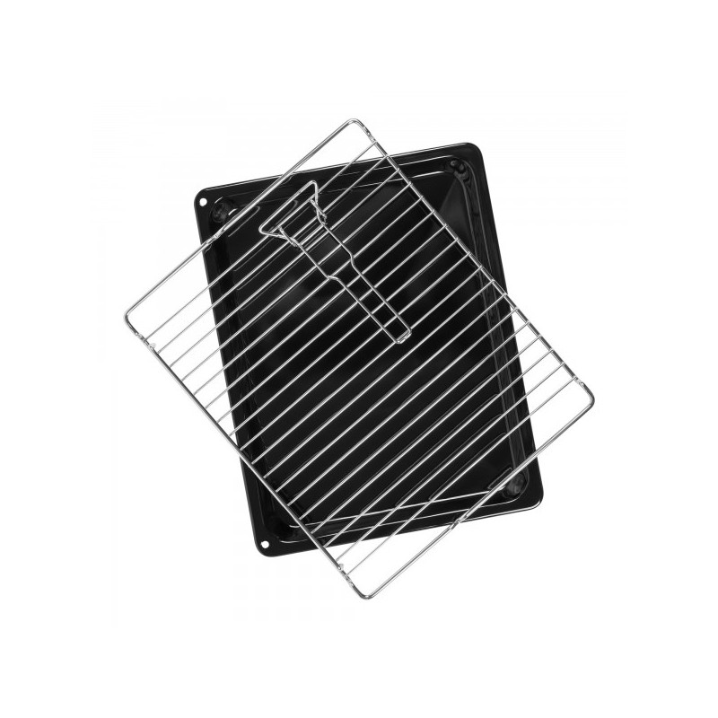 Электрический духовой шкаф Maunfeld EOEC.566TB Black комплектация