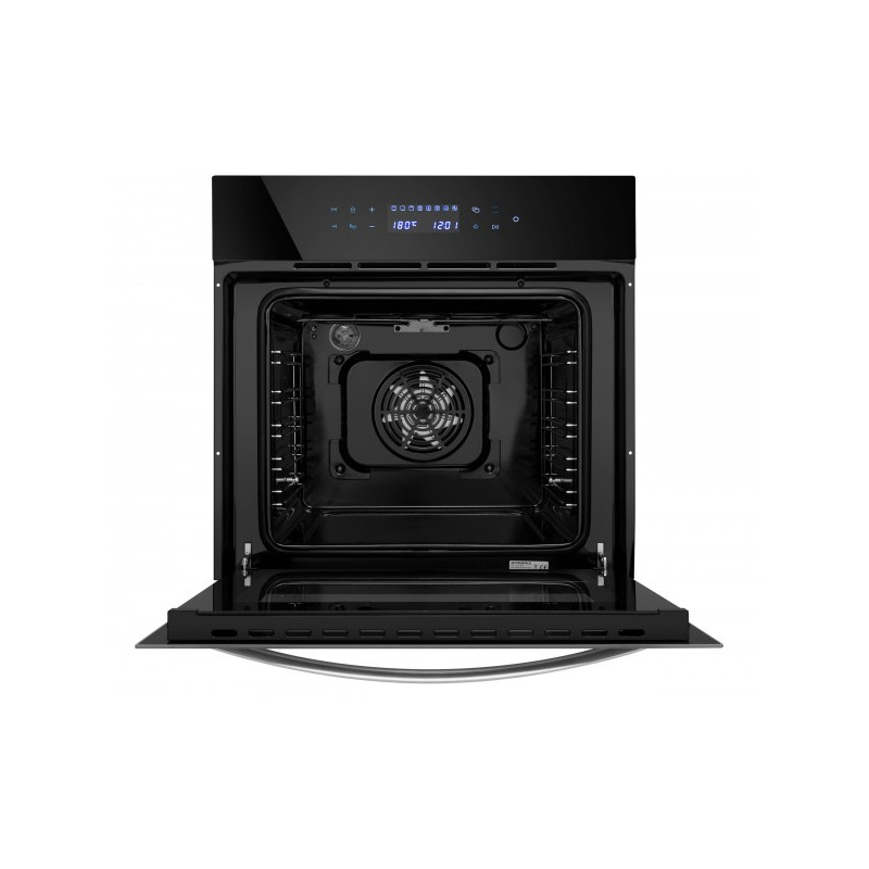 Электрический духовой шкаф Maunfeld EOEC.566TB Black вид внутри без приспособлений