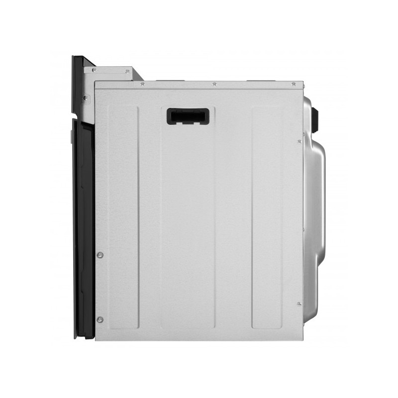 Электрический духовой шкаф Maunfeld EOEC.566TB Black вид сбоку