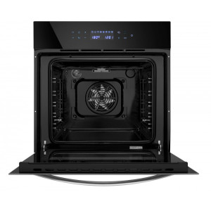 Электрический духовой шкаф Maunfeld EOEC.566TB Black вид внутри без приспособлений