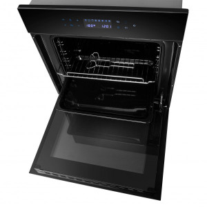 Электрический духовой шкаф Maunfeld EOEC.566TB Blackвид сверху