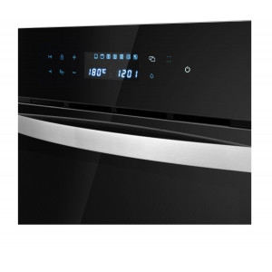 Электрический духовой шкаф Maunfeld EOEC.566TB Black дисплей