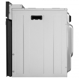 Электрический духовой шкаф Maunfeld EOEC.566TB Black вид сбоку