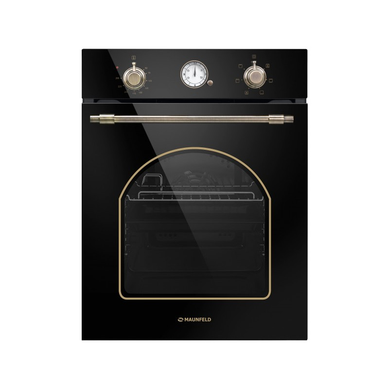 Электрический духовой шкаф Maunfeld EOEF516RBG Black