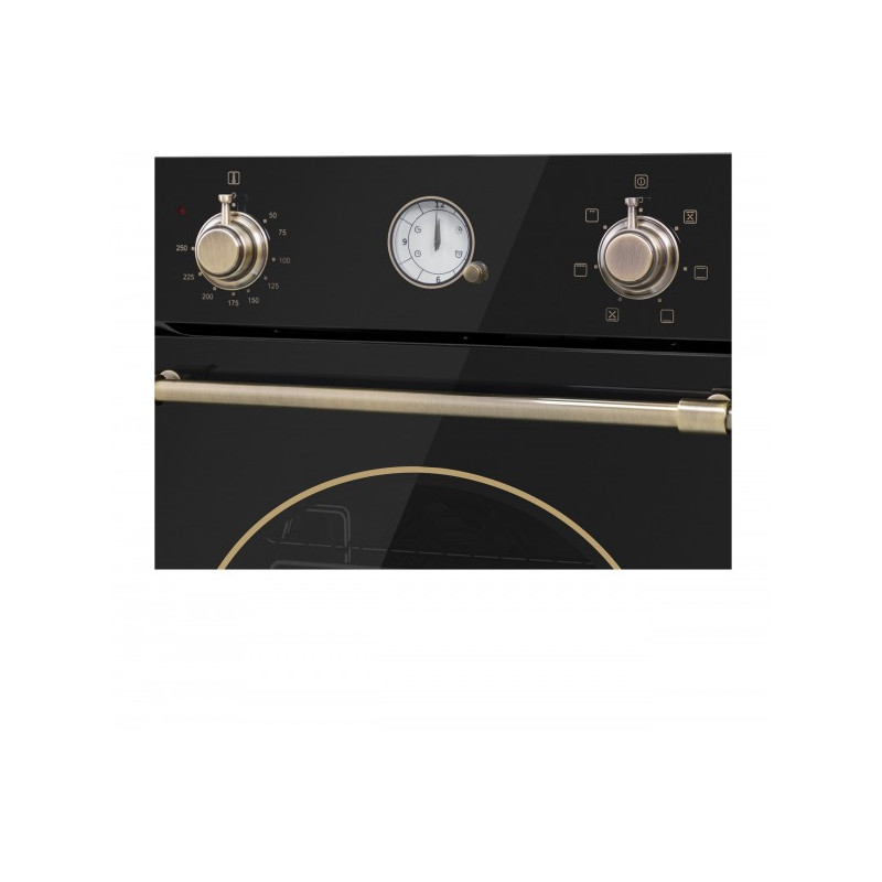 Электрический духовой шкаф Maunfeld EOEF516RBG Black рычаги