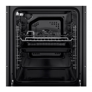 Электрический духовой шкаф Maunfeld EOEF516RBG Black вид внутри