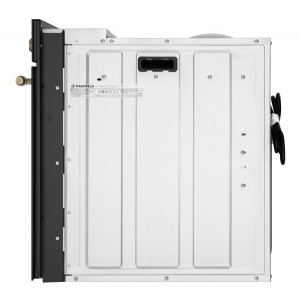 Электрический духовой шкаф Maunfeld EOEF516RBG Black вид сбоку