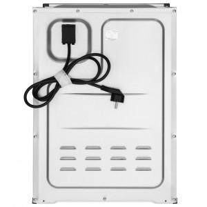 Электрический духовой шкаф Maunfeld EOEF516RBG Black вид сзади