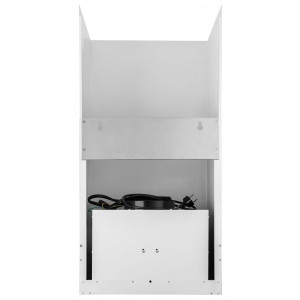 Вытяжка Maunfeld Box Push 40 White сзади