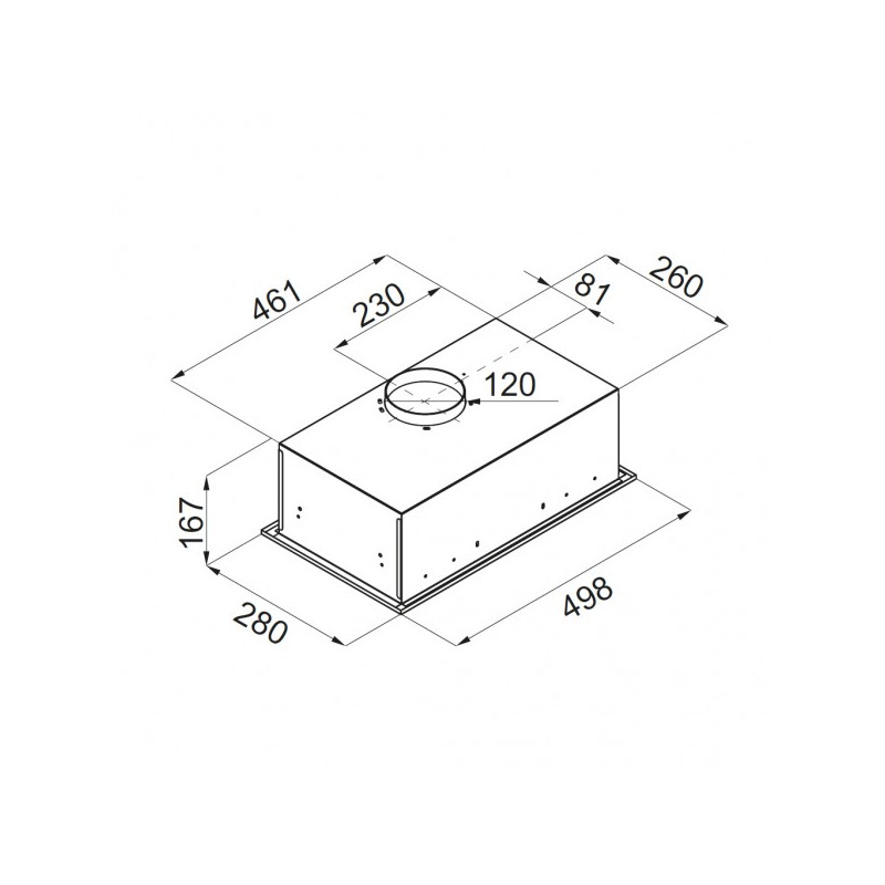 Вытяжка Maunfeld Crosby Singl 5028 Beige размеры