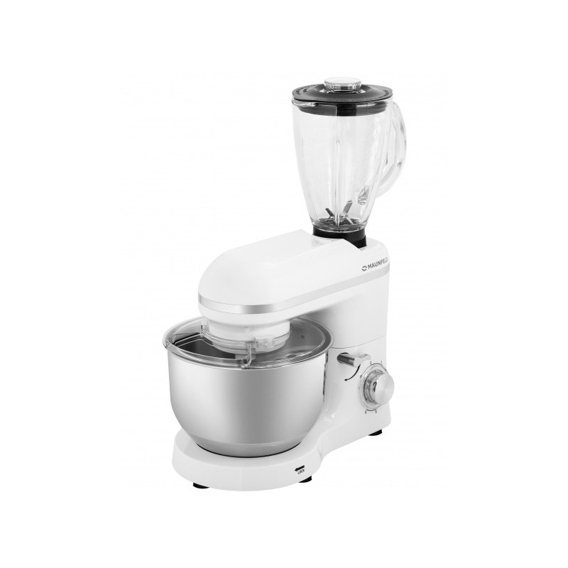 Кухонный комбайн Maunfeld MF-435WH Pro сбоку