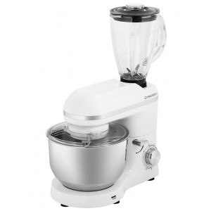 Кухонный комбайн Maunfeld MF-435WH Pro сбоку