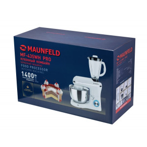 Кухонный комбайн Maunfeld MF-435WH Pro коробка