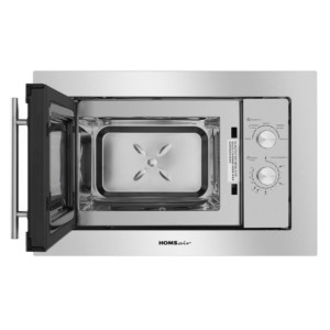 Микроволновая печь HOMSair MOB201S Inox внутри
