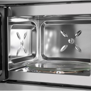 Микроволновая печь HOMSair MOB201S Inox подставка для посуды