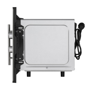 Микроволновая печь HOMSair MOB201S Inox сбоку