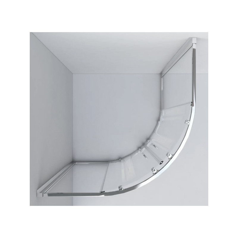 Душевой уголок Vincea Garda 100x100 VSQ-1G100CH установочный профиль