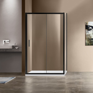 Душевой уголок Vincea Garda 140x90 VSR-1G9014CLB в интерьере