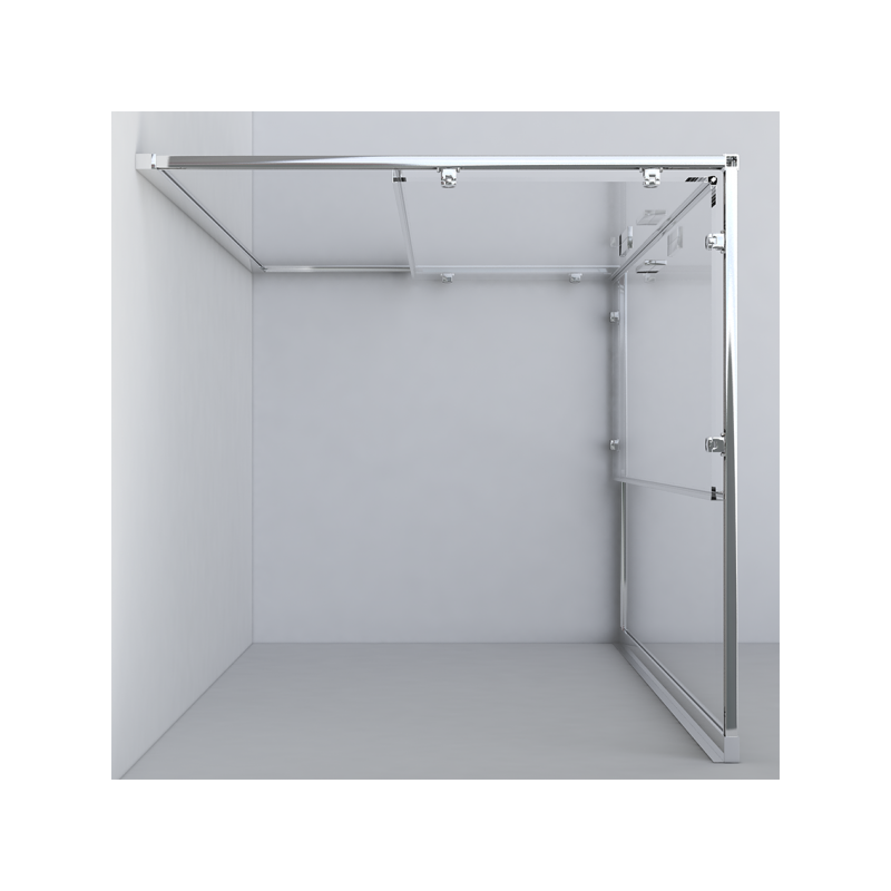 Душевой уголок Vincea Garda 80x80 VSS-1G800CL вид сверху