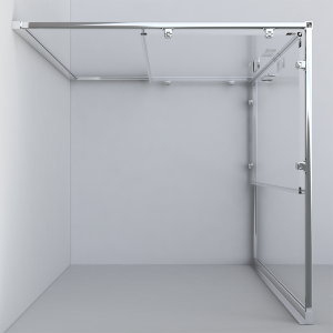 Душевой уголок Vincea Garda 90x80 VSS-1G8090CL вид сверху