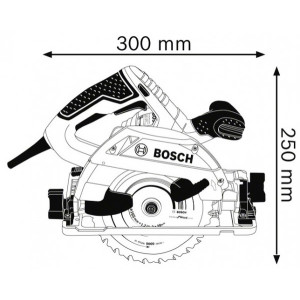 Циркулярная пила Bosch GKS 55+ GCE 0.601.682.100 схема